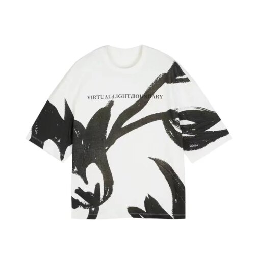 stylish y2k summer t shirt for men oversized vintage streetwear breathable short sleeve tee - Image 4