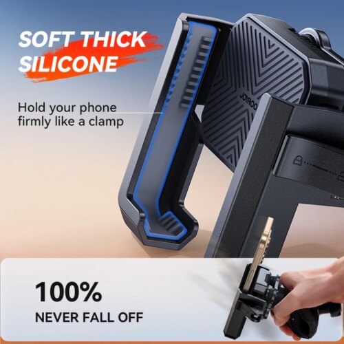 360 degree motorcycle phone holder shockproof bike mount for 4.7 to 7 inch phones - Image 4